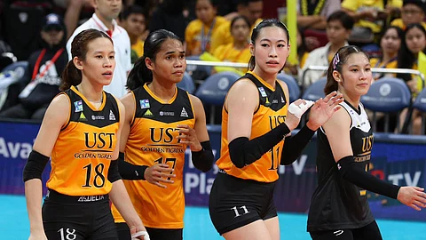 REGINA Jurado, Angge Poyos, Athenna Abbu, Bernadett Pepito and the rest of the UST Golden Tigresses are determined to grab a Final Four bonus in Season 86 UAAP women’s volleyball tournament.