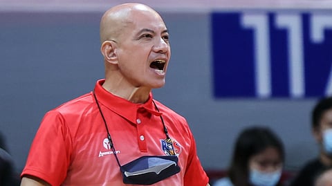 Rain or Shine head coach Yeng Guiao