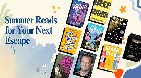 PERFECT reads for the summer.