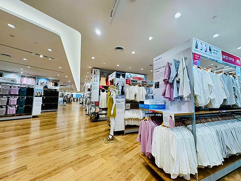 THE redefined Uniqlo store at SM Mall of Asia.