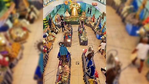 HEAVENLY view of the 72 beautiful marian images that have joined for this year’s exhibit.