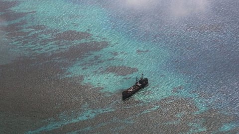 BRP Sierra Madre on Ayungin Shoal