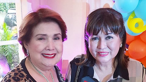 Daisy Romualdez and Annabelle Rama.