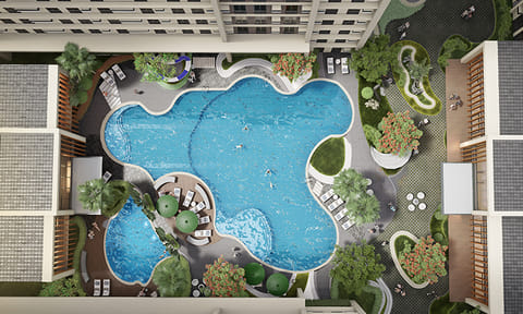 LEISURE swimming pool.