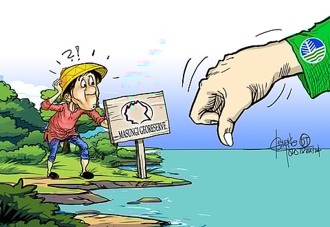 PPP in VIP but not in Masungi?