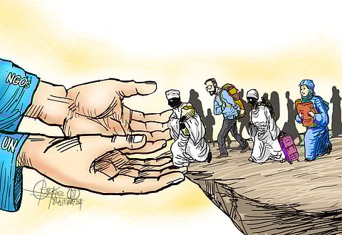 Millions uprooted, left homeless