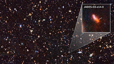 Webb telescope finds most distant galaxy