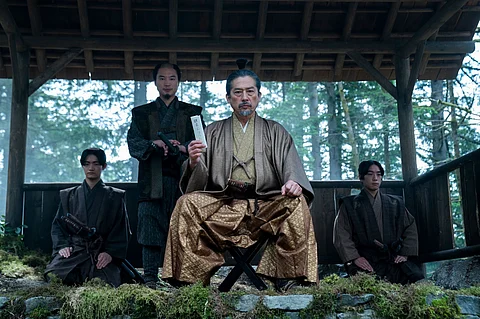 Hiroto Kanai and Hiroyuki Sanada (center) in 'Shōgun.'