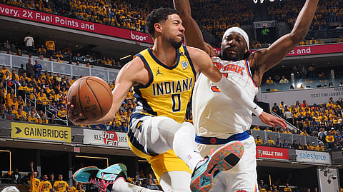 TYRESE Haliburton and the Indiana Pacers keep their hopes alive following a 111-106 win over the New York Knicks in Game 3 of their NBA Eastern Conference playoffs series.