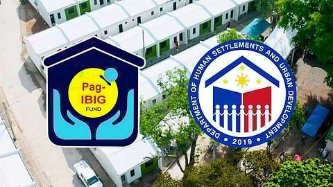 DHSUD, Pag-Ibig logos