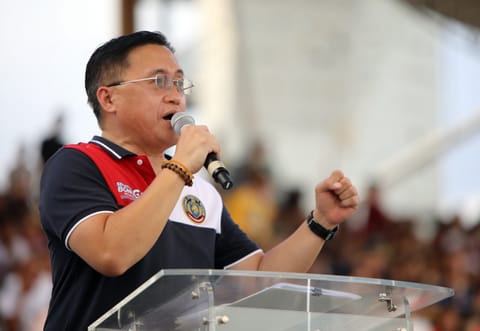 SENATOR Christopher 'Bong' Go.