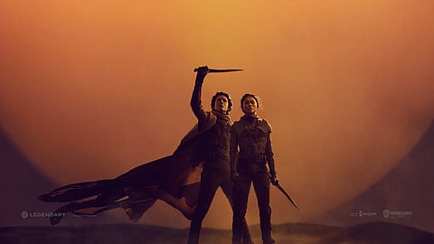 TIMOTHEE Chalamet and Zendaya in ‘Dune: Prophecy.’