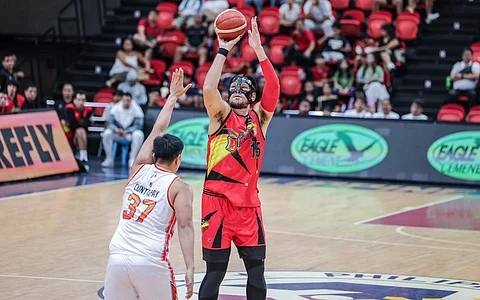 June Mar Fajardo is expected to play a pivotal role in San Miguel’s bid today to score a sweep in the eliminations of the PBA Philippine Cup.