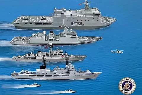 Phl building own naval vessels