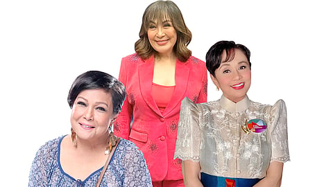 NORA Aunor, VILMA Santos-Recto and SHARON Cuneta.