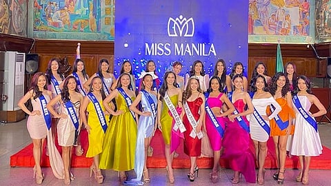 THE official candidates of Miss Manila 2024.