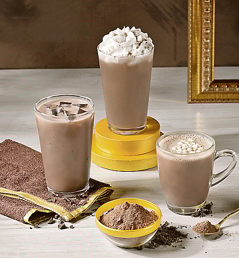 SBC Premium Chocolate Collection Made with Ghirardelli.