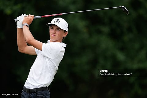 THE future looks bright for 15-year-old Miles Russell as he makes his PGA Tour debut.
