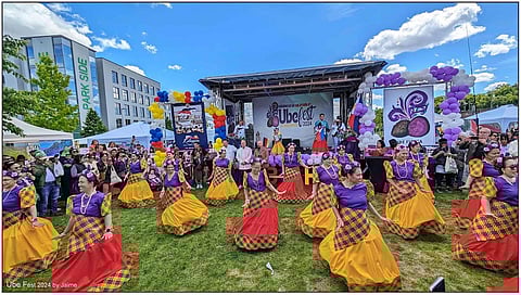 The fiesta in Germany is a homage to ube as a cherished symbol of Filipino tradition.