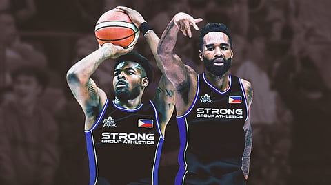 American big man Tajuan Agee(left) and Filipino-American winger DJ Fenner(right)