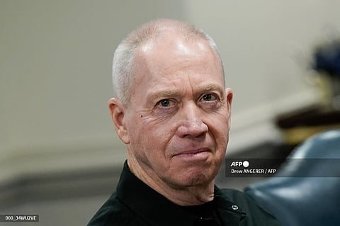 Israeli Defense Minister Yoav Gallant