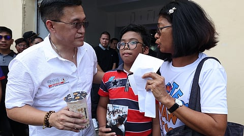 Bong Go visits Ibajay to aid students, inspects new Super Health Center