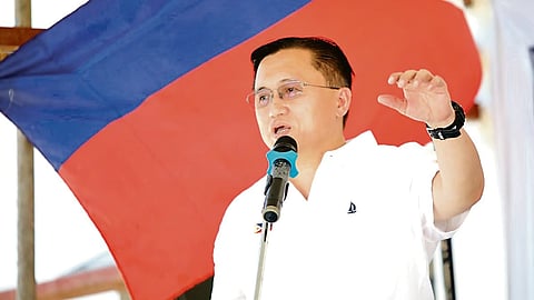 (FILES) Senator Christopher 'Bong' Go