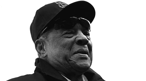 (FILES) Major League Baseball Hall of Famer Willie Mays