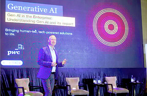 ‘The arrival of non-human intelligence is a big deal, and we’re not even one percent along that journey,’ says Scott McLiver, PwC's head for GenAI in Asia Pacific, during his recent visit to the Philippines.
