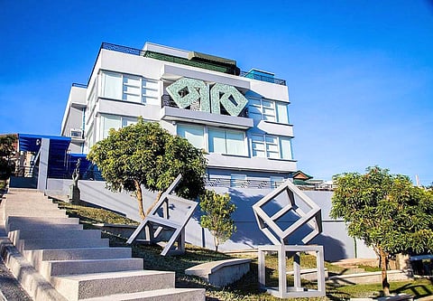 Museo Orlina overlooking Taal Volcano.