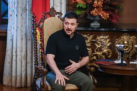 Ukraine President Volodymyr Zelensky