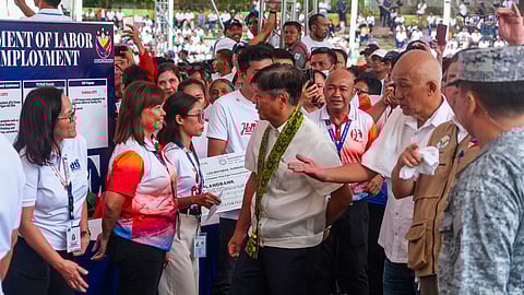 President Ferdinand Romualdez Marcos Jr. in Surigao Del Sur
