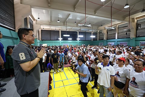 Bong Go visits Pasig City to provide support to struggling workforce