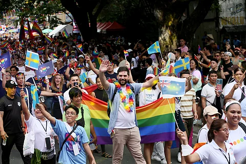 A LOOK back: On 22 June 2024, Quezon City Mayor Joy Belmonte, foreign ambassadors, and thousands joined the Love Laban 2 Everyone! Pride March in QC to celebrate queer pride and push for the SOGIE Equality Bill.