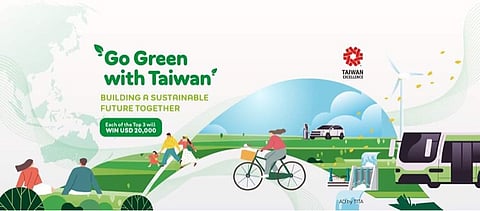Global call for proposals for “Go Green with Taiwan” campaign launched
