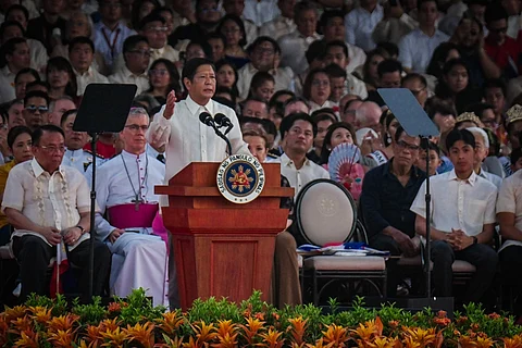 President Ferdinand Romualdez Marcos Jr. attended the Parada ng Kalayaan 2024 during the 126th Independence Day on 12 June 2024, at Burnham Green, Quirino Grandstand in Manila.