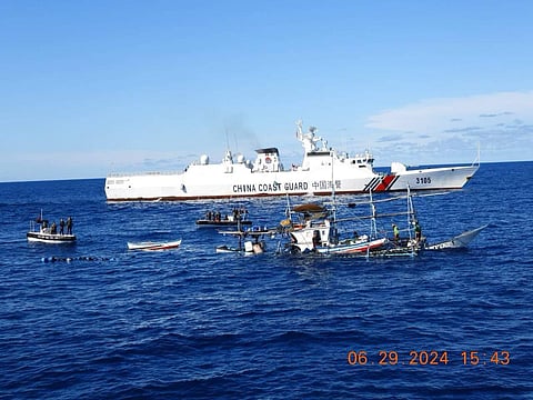 China attempts to block PCG conducting rescue ops to an exploded fishing boat in WPS