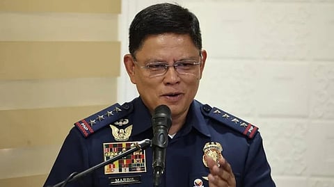 (FILE PHOTO) PNP chief Gen. Rommel Francisco Marbil