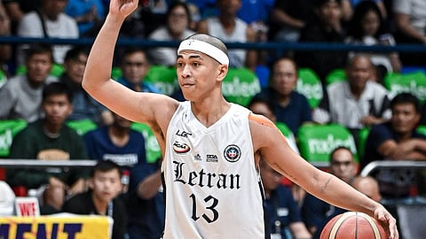 Jonathan Manalili, Letran College’s promising incoming freshman, gets recruited by Strong Group for the 43rd Jones Cup next month in Taiwan.