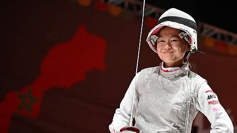 MAXINE Esteban displays her readiness to compete in the Paris Olympics following a strong performance in the 22nd African Fencing Championship in Morocco.