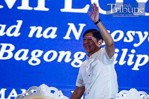 President Ferdinand Romualdez Marcos Jr. leads the 2024 National Employment Summit Trabaho Para Sa Bayan: Maunlad na Negosyo at Dekkalidad na Trabaho Daan sa Bagong Pilipinas at The Manila Hotel on Thursday, June 27, 2024. Joining the president are DTI Secretary Alfredo Pascual, NEDA Secretary Arsenio Balisacan, DOLE Secretary Bienvinindo Laguesma and Rizal 4th District RepresentativeCongressman Juan Fidel Felipe Nograles. During the NES, Trabaho Para sa Bayan is 10-year national employment masterplan with the convergence of government agencies and labor agencies. President Ferdinand Marcos Jr. aims to create three million jobs in the Philippines by 2028. The recent Labor Force Survey showed improvements in employment rates, with a decrease in unemployment from 4.5% to 4.0%, though underemployment increased. Marcos emphasized the importance of creating quality jobs that ensure workers' welfare, competitiveness, and security across all labor sectors.
PHOTOS BY YUMMIE DINGDING