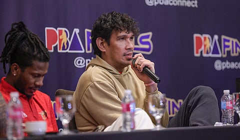 JUNE Mar Fajardo of San Miguel Beer admits that there are butterflies in his stomach as he faces Brandon Bates and Meralco in the PBA Philippine Cup best-of-seven finals series.