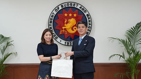 Amb. Endo pays courtesy call on Budget chief Pangandaman