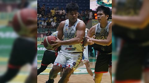 DEXTER Maiquez pumps in 20 points to power San Juan to a 91-85 win over the Bacolod City of Smiles in the Sixth Season of the MPBL late Friday.