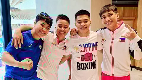 AIRA Villegas, Nesthy Petecio, Carlo Paalam and Hergie Bacyadan will join Eumir Marcial in the five-man national boxing team headed for the Paris Olympics next month.