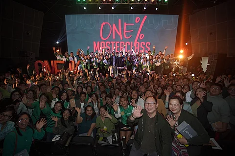 JC Premiere’s leaders, coaches and authorized wholesalers at the ONE% Masterclass.