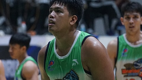 Joseph Gabayni delivers, leading Zamboanga Master Sardines to a 79-72 win over Bataan in the MPBL Sixth Season at the Orion Sports Center.