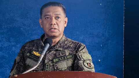 (FILES) AFP chief, General Romeo Brawner Jr.