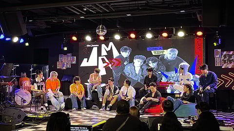 P-POP artists The Juans and Alamat.