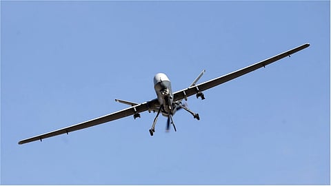 The United States routinely carries out drone flights for reconnaissance purposes